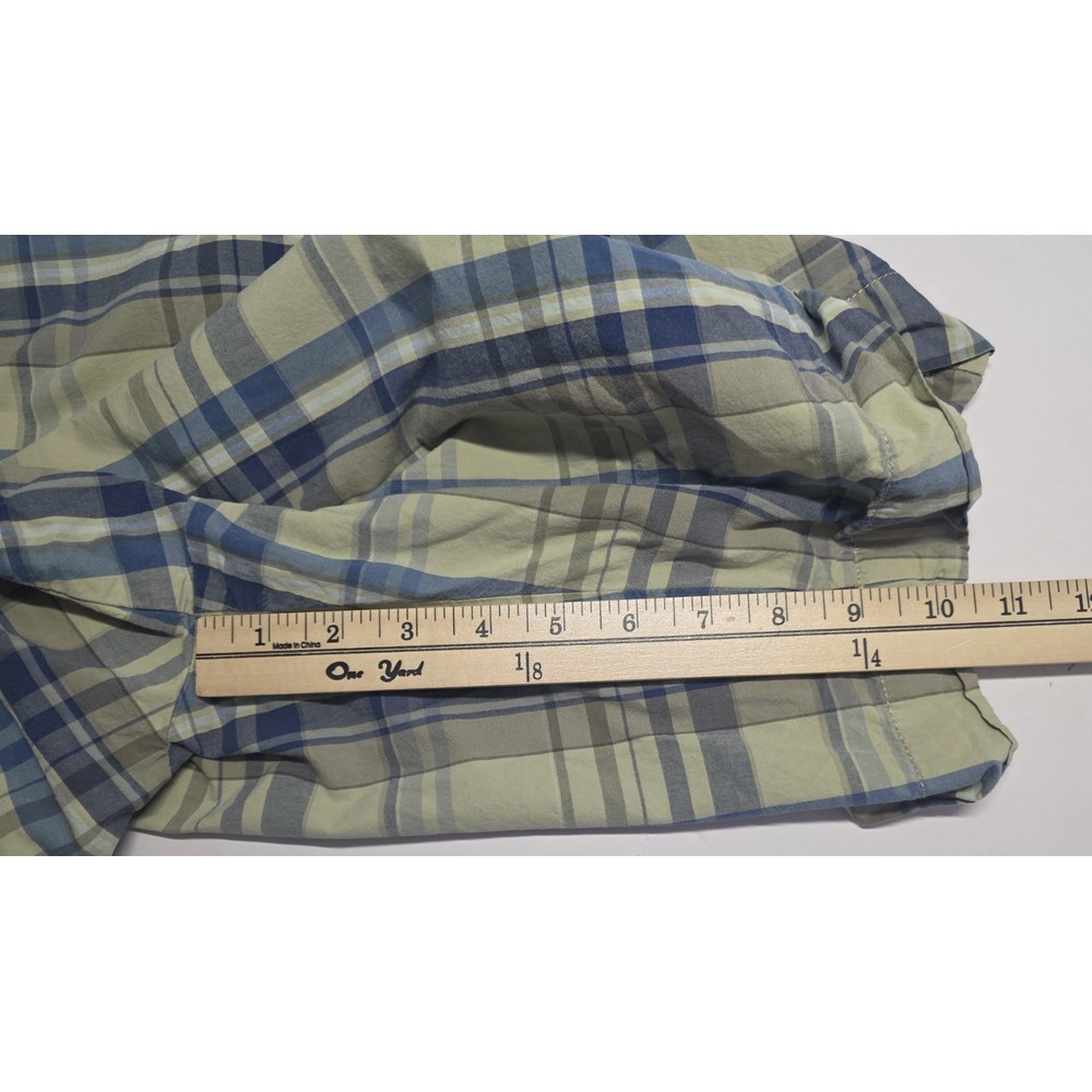Lacoste Mens Size 38 Plaid Madras Chino Shorts - Picture 12 of 13